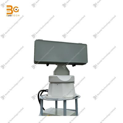 1.5km Hochgeschwindigkeits-Turntable 360-Grad-X-Band-UAV-Drohnen-Radar-Detektor
