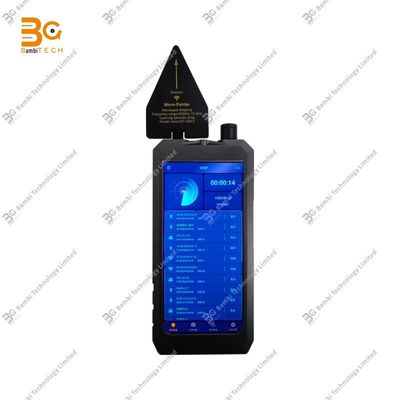 1mhz-12GHz Handheld drahtloser Signaldetektor 2G/3G/4G/5G Signale Bluetooth Wi-Fi & 315-433M, 800M Anti-Tracking-Gerät erkennen