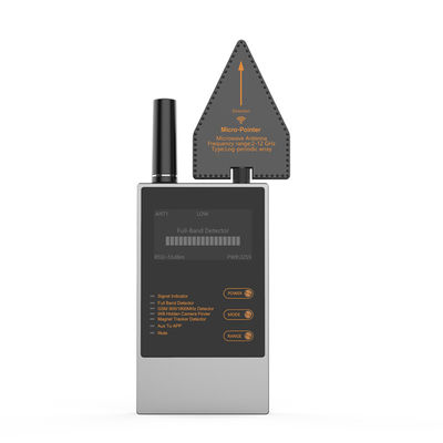 Sicherheits-Funkfrequenzdetektor Hunter Sweeper Drahtlos-Detektor Anti-GPS-Ortung GSM-Abhörwanze WLAN-Kamera Digital