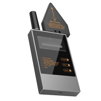 Sicherheits-Funkfrequenzdetektor Hunter Sweeper Drahtlos-Detektor Anti-GPS-Ortung GSM-Abhörwanze WLAN-Kamera Digital