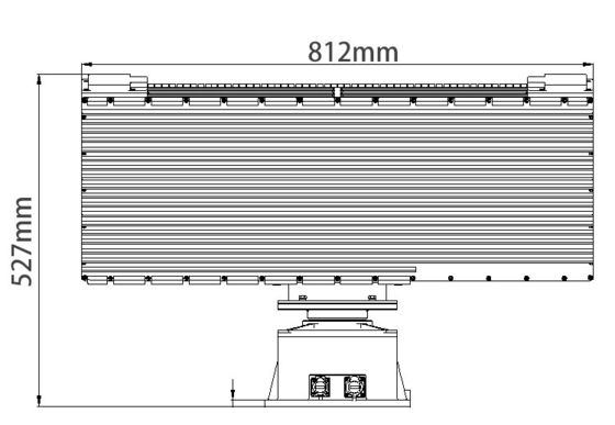 X-Band 9,4-9,6 GHz-Radar-Drohnererkennung mit Phased Array-System