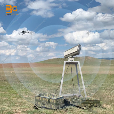 Hochgeschwindigkeits-Drehtisch 10km+ X-Band 9,4-9,6 GHz Puls-Doppler-Radar Drohnen-UAV-Erkennung