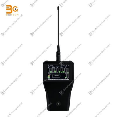 1MHz-6GHz Handheld-Wanzen-Detektor Signal-Sweeper GPS-Tracker Anti-Spionage-GPS-Detektor Erkennt 2G/3G/4G/5G 2,4 GHz 5,8 GHz